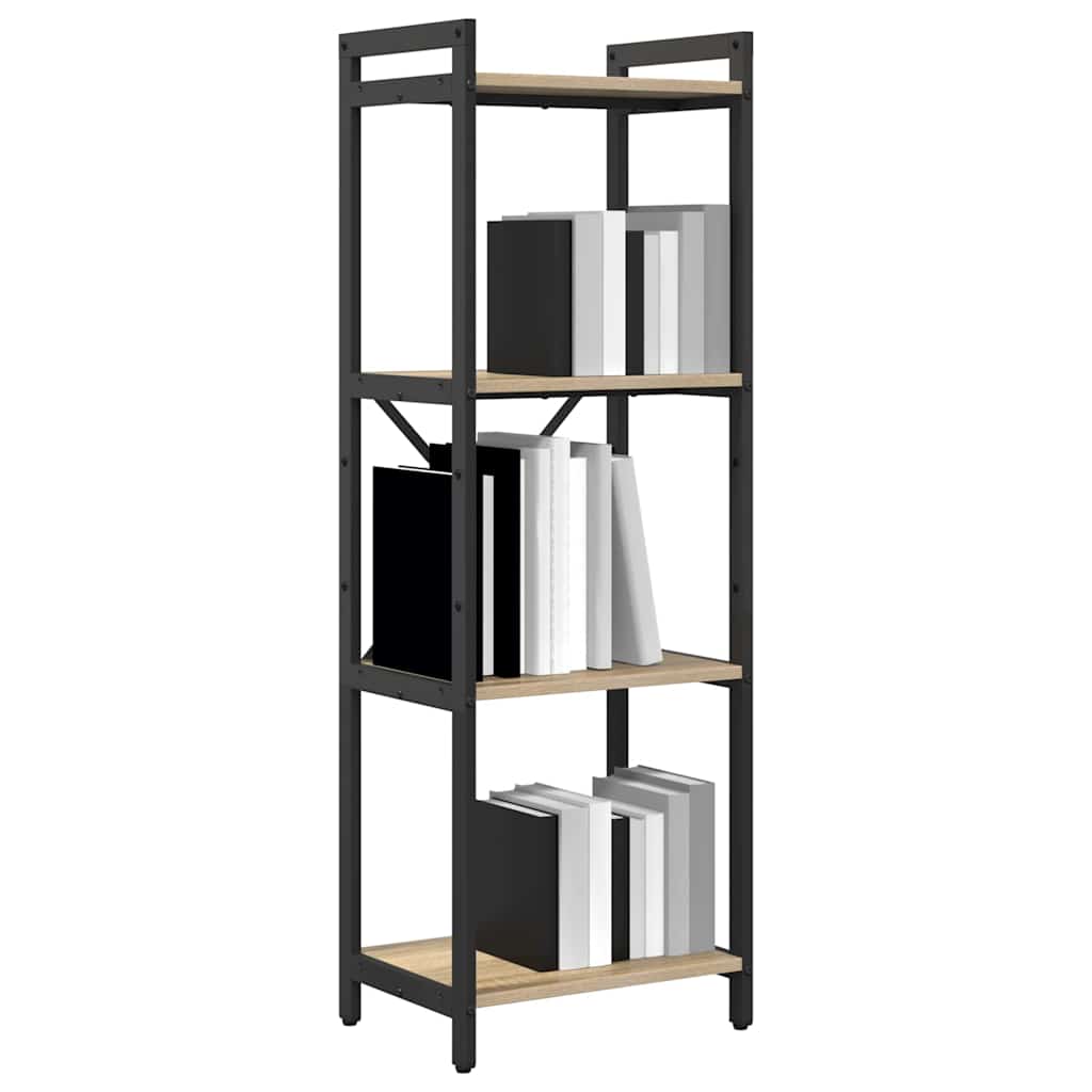 Bücherregal Sonoma-Eiche 40 x 30 x 119 cm Holzwerkstoff