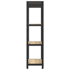 Bücherregal Sonoma-Eiche 40 x 30 x 119 cm Holzwerkstoff