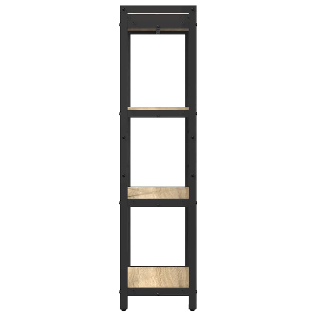 Bücherregal Sonoma-Eiche 40 x 30 x 119 cm Holzwerkstoff