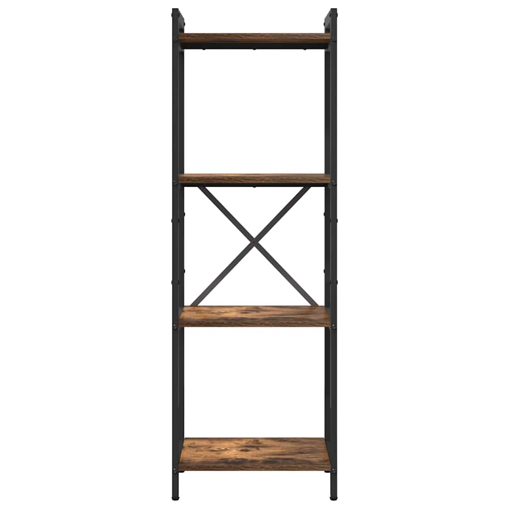 Bücherregal Geräucherte Eiche 40 x 30 x 119 cm Holzwerkstoff