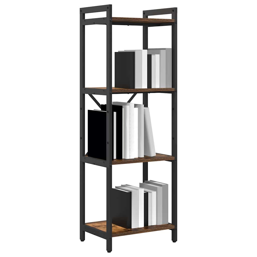 Bücherregal Geräucherte Eiche 40 x 30 x 119 cm Holzwerkstoff