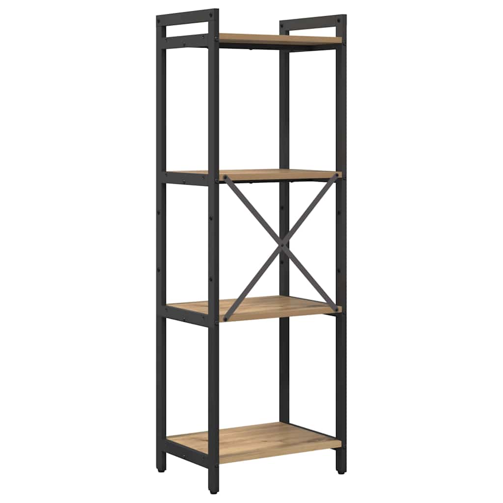Bücherregal Artisan-Eiche 40 x 30 x 119 cm Holzwerkstoff