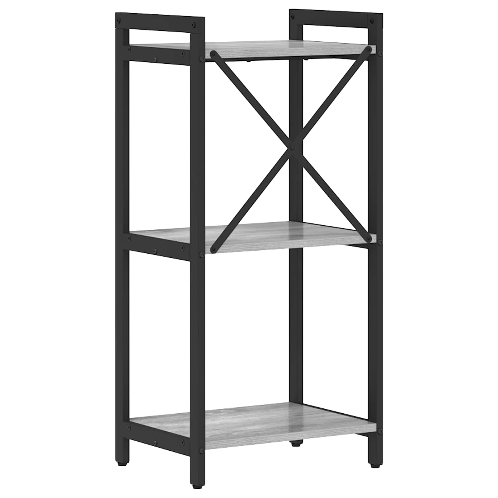 Bücherregal Grau Sonoma 40 x 30 x 85 cm Holzwerkstoff