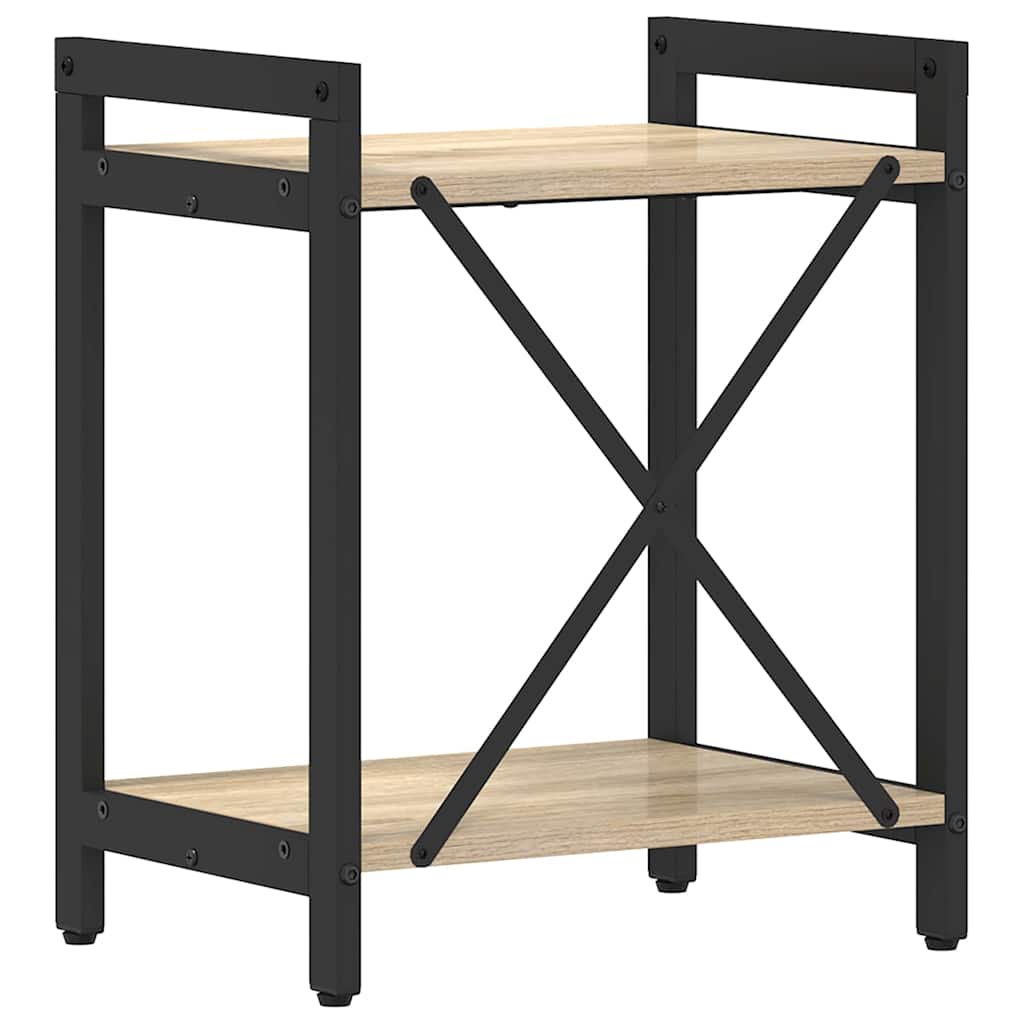Bücherregal Sonoma-Eiche 40 x 30 x 50 cm Holzwerkstoff