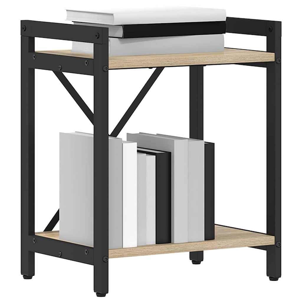 Bücherregal Sonoma-Eiche 40 x 30 x 50 cm Holzwerkstoff