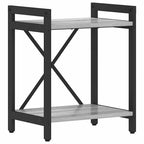 Bücherregal Grau Sonoma 40 x 30 x 50 cm Holzwerkstoff