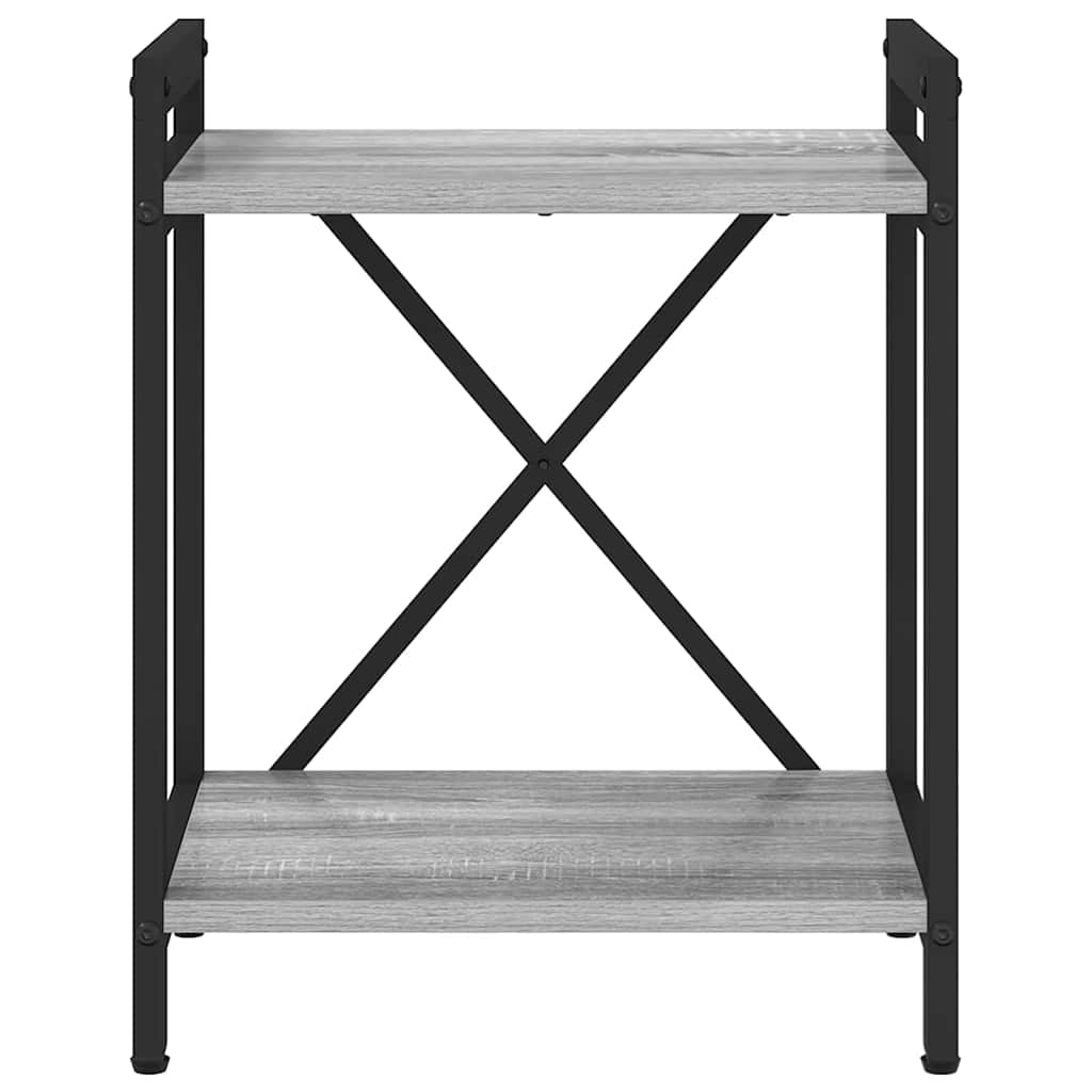 Bücherregal Grau Sonoma 40 x 30 x 50 cm Holzwerkstoff