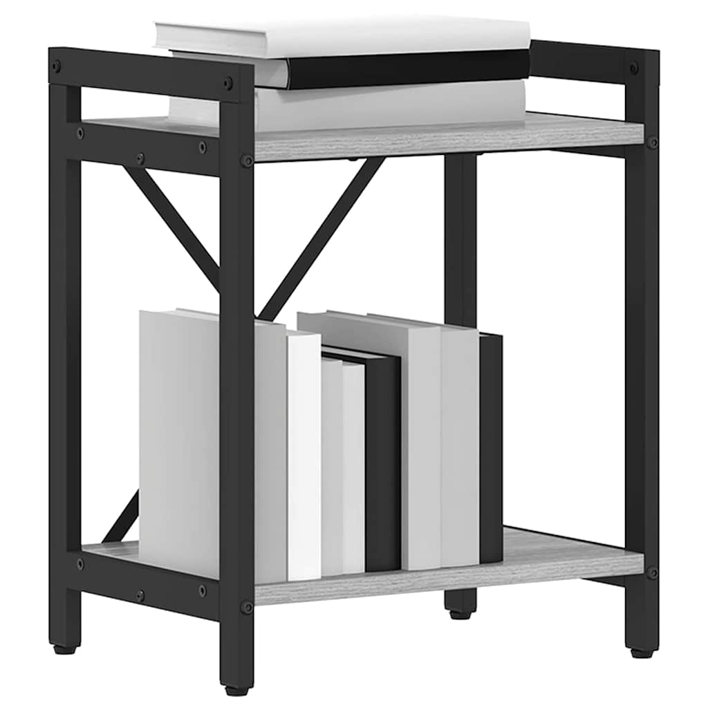 Bücherregal Grau Sonoma 40 x 30 x 50 cm Holzwerkstoff