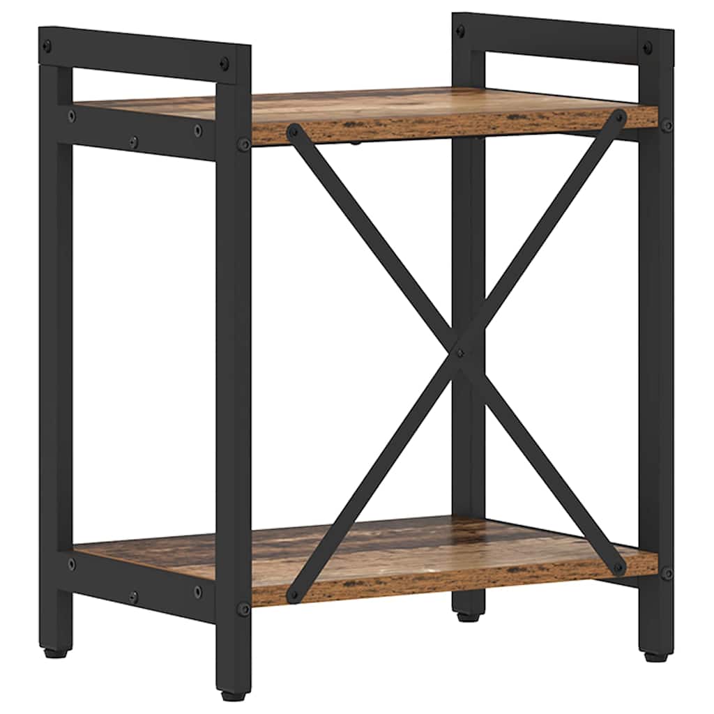 Bücherregal Altholz 40 x 30 x 50 cm Holzwerkstoff