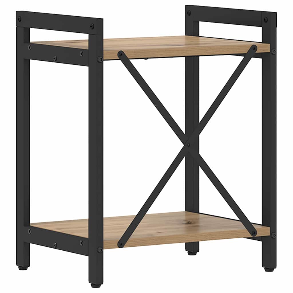Bücherregal Artisan-Eiche 40 x 30 x 50 cm Holzwerkstoff