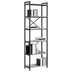 Bücherregal Grau Sonoma 60 x 30 x 189,5 cm Holzwerkstoff