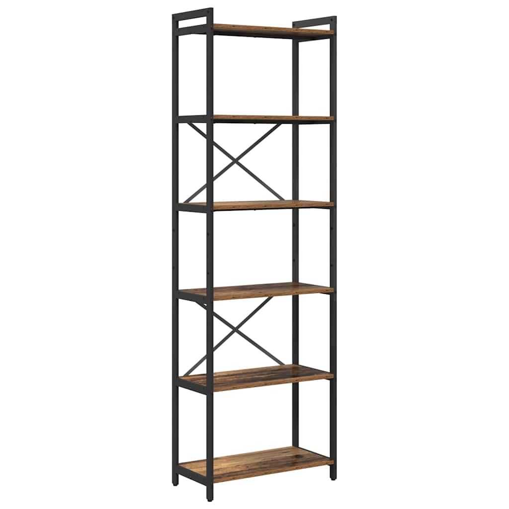 Bücherregal Altholz 60 x 30 x 189,5 cm Holzwerkstoff