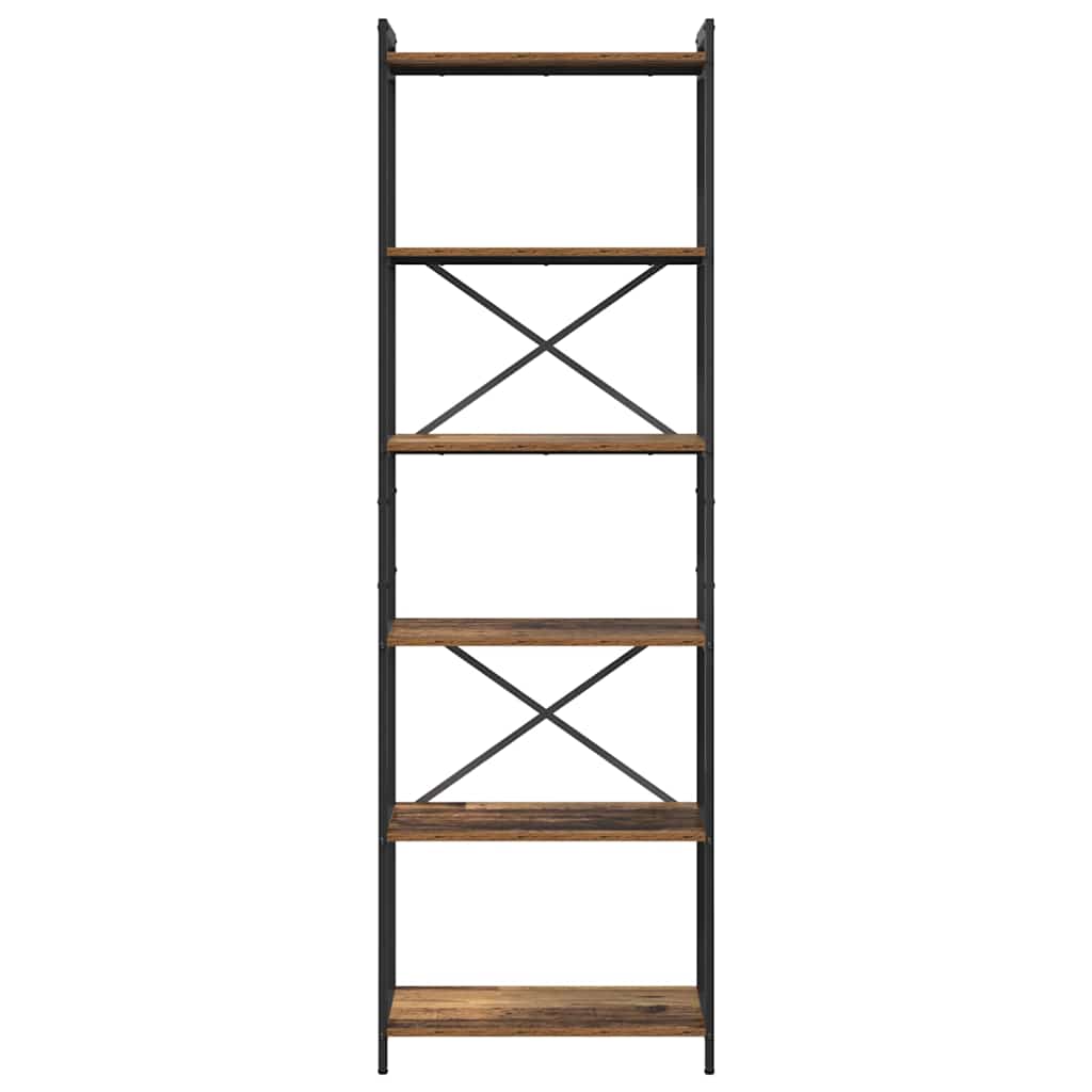 Bücherregal Altholz 60 x 30 x 189,5 cm Holzwerkstoff