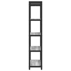 Bücherregal Grau Sonoma 60 x 30 x 155 cm Holzwerkstoff