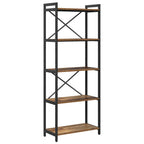Bücherregal Altholz 60 x 30 x 155 cm Holzwerkstoff