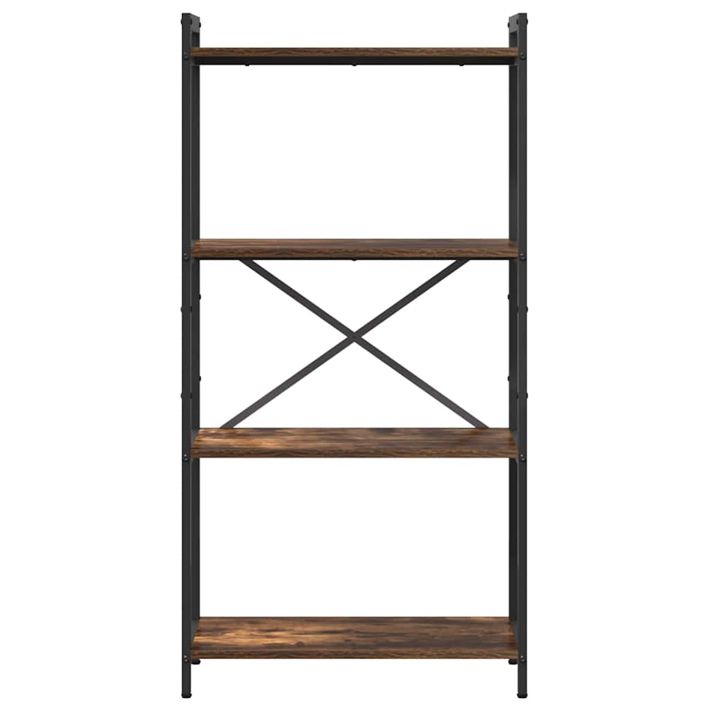 Bücherregal Geräucherte Eiche 60 x 30 x 120 cm Holzwerkstoff