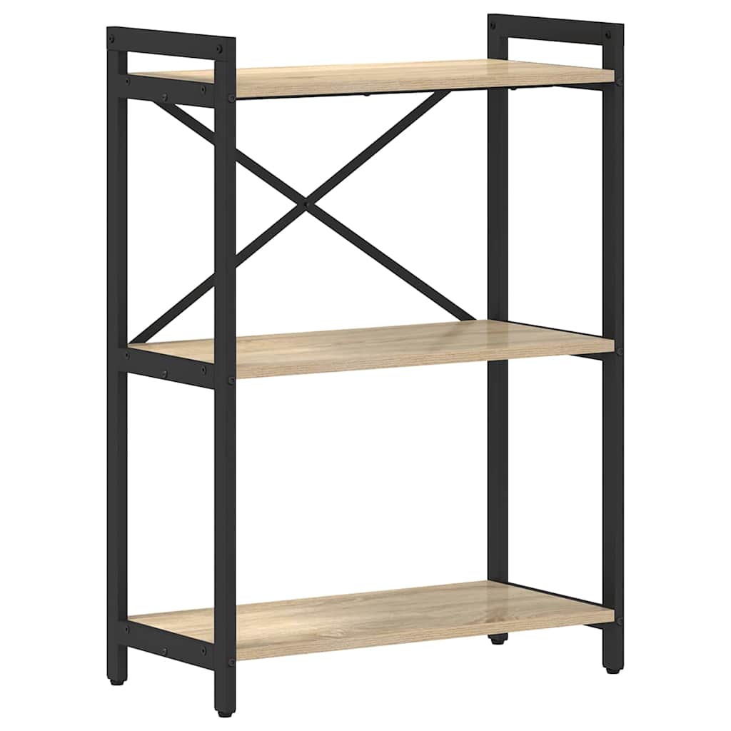 Bücherregal Sonoma-Eiche 60 x 30 x 85 cm Holzwerkstoff