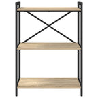 Bücherregal Sonoma-Eiche 60 x 30 x 85 cm Holzwerkstoff