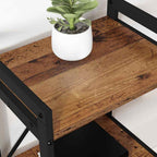 Bücherregal Altholz 60 x 30 x 85 cm Holzwerkstoff