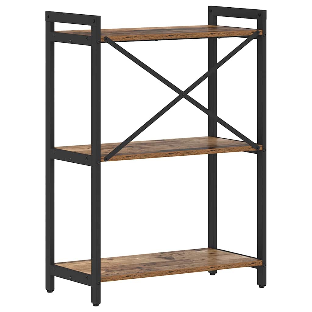 Bücherregal Altholz 60 x 30 x 85 cm Holzwerkstoff