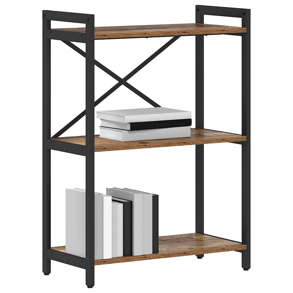 Bücherregal Altholz 60 x 30 x 85 cm Holzwerkstoff
