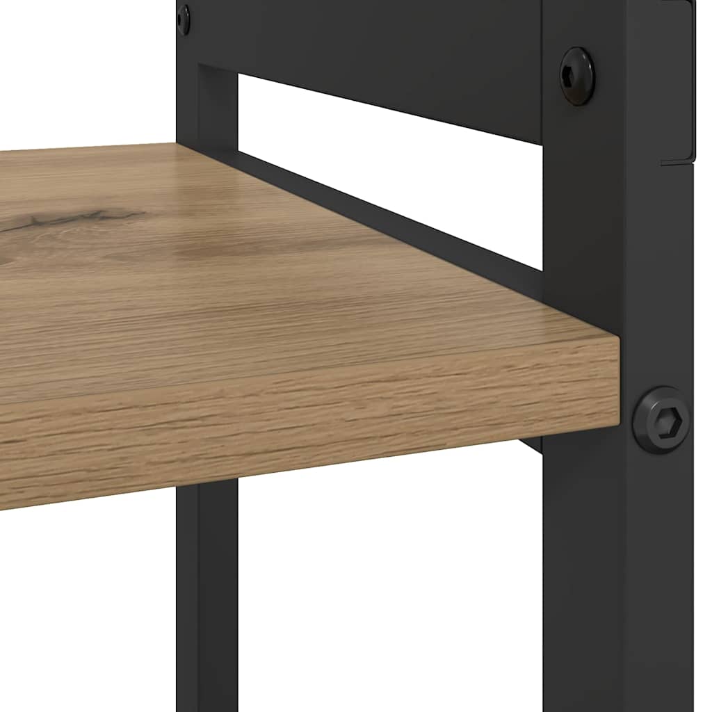 Bücherregal Artisan-Eiche 60 x 30 x 85 cm Holzwerkstoff