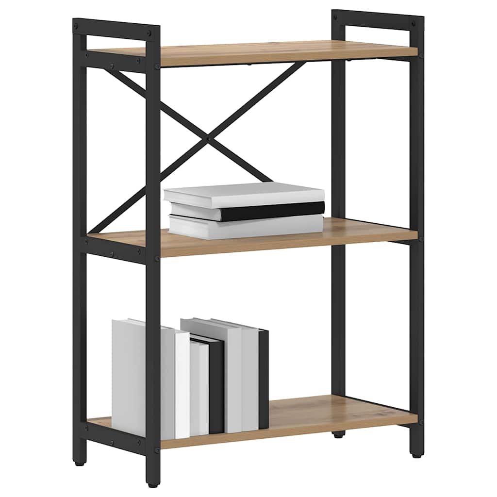 Bücherregal Artisan-Eiche 60 x 30 x 85 cm Holzwerkstoff