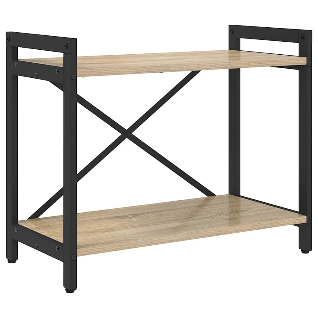Bücherregal Sonoma-Eiche 60 x 30 x 50 cm Holzwerkstoff
