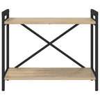 Bücherregal Sonoma-Eiche 60 x 30 x 50 cm Holzwerkstoff
