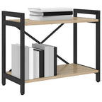 Bücherregal Sonoma-Eiche 60 x 30 x 50 cm Holzwerkstoff