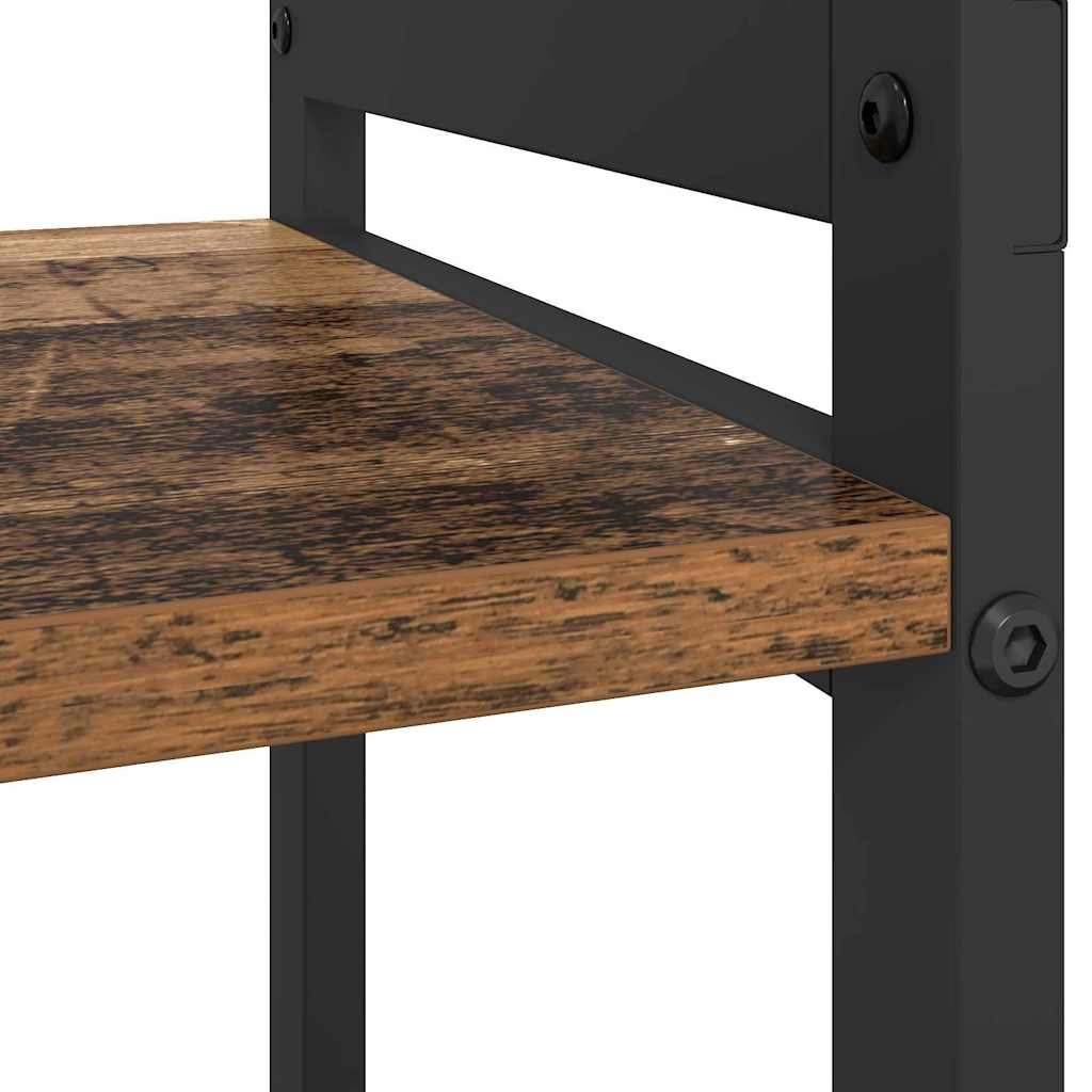 Bücherregal Altholz 60 x 30 x 50 cm Holzwerkstoff