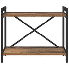 Bücherregal Altholz 60 x 30 x 50 cm Holzwerkstoff