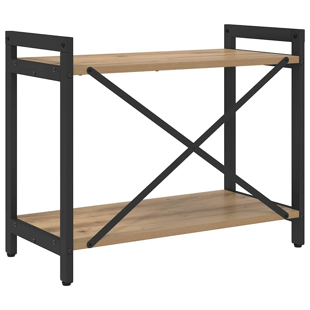 Bücherregal Artisan-Eiche 60 x 30 x 50 cm Holzwerkstoff