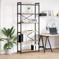 Bücherregal Sonoma-Eiche 80 x 30 x 189,5 cm Holzwerkstoff