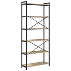 Bücherregal Sonoma-Eiche 80 x 30 x 189,5 cm Holzwerkstoff