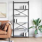 Bücherregal Grau Sonoma 80 x 30 x 189,5 cm Holzwerkstoff