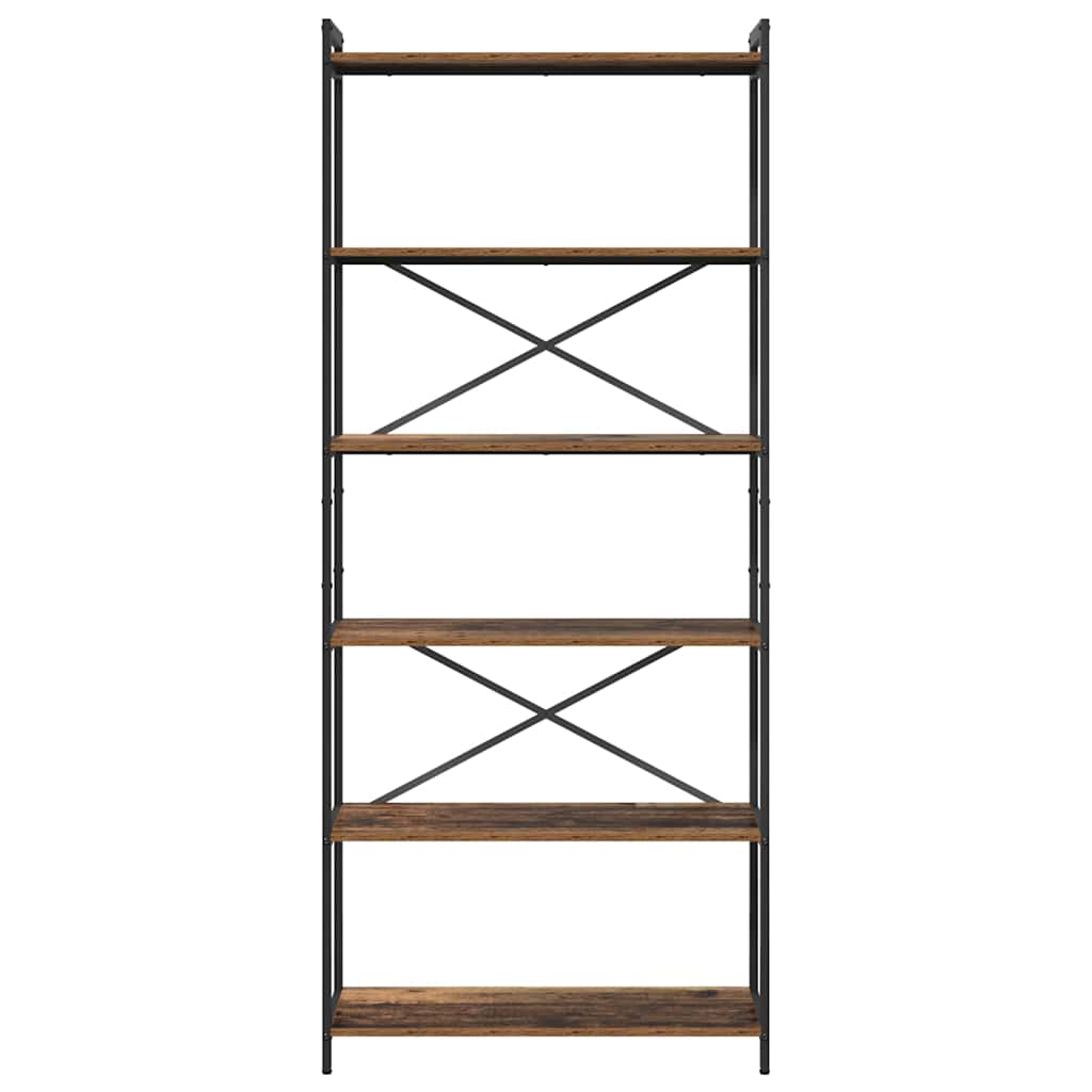 Bücherregal Altholz 80 x 30 x 189,5 cm Holzwerkstoff