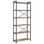 Bücherregal Artisan-Eiche 80 x 30 x 189,5 cm Holzwerkstoff