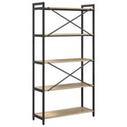 Bücherregal Sonoma-Eiche 80 x 30 x 155 cm Holzwerkstoff