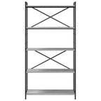 Bücherregal Grau Sonoma 80 x 30 x 155 cm Holzwerkstoff