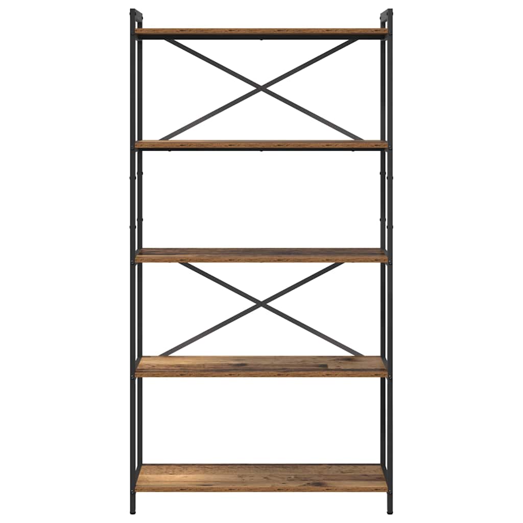 Bücherregal Altholz 80 x 30 x 155 cm Holzwerkstoff