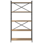 Bücherregal Artisan-Eiche 80 x 30 x 155 cm Holzwerkstoff