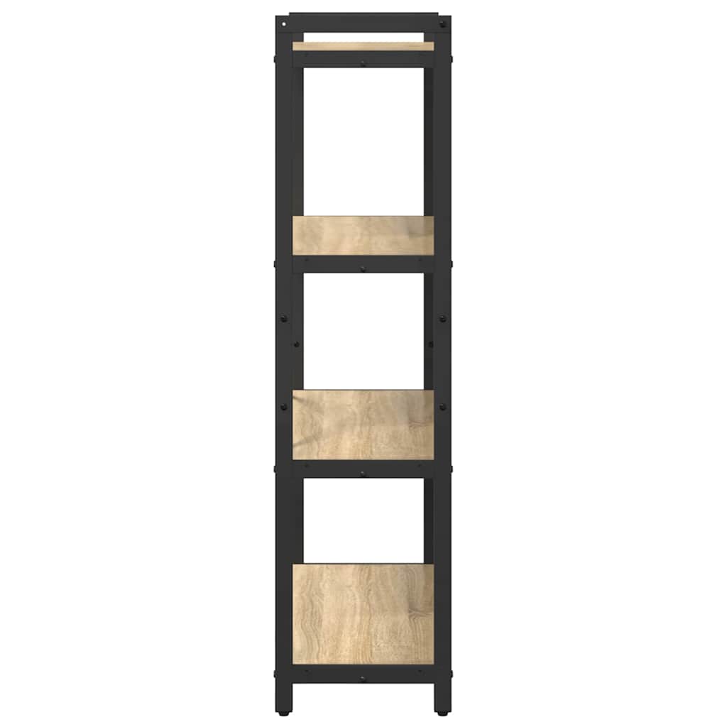Bücherregal Sonoma-Eiche 80 x 30 x 120 cm Holzwerkstoff