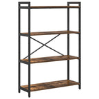 Bücherregal Geräucherte Eiche 80 x 30 x 120 cm Holzwerkstoff
