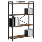 Bücherregal Geräucherte Eiche 80 x 30 x 120 cm Holzwerkstoff