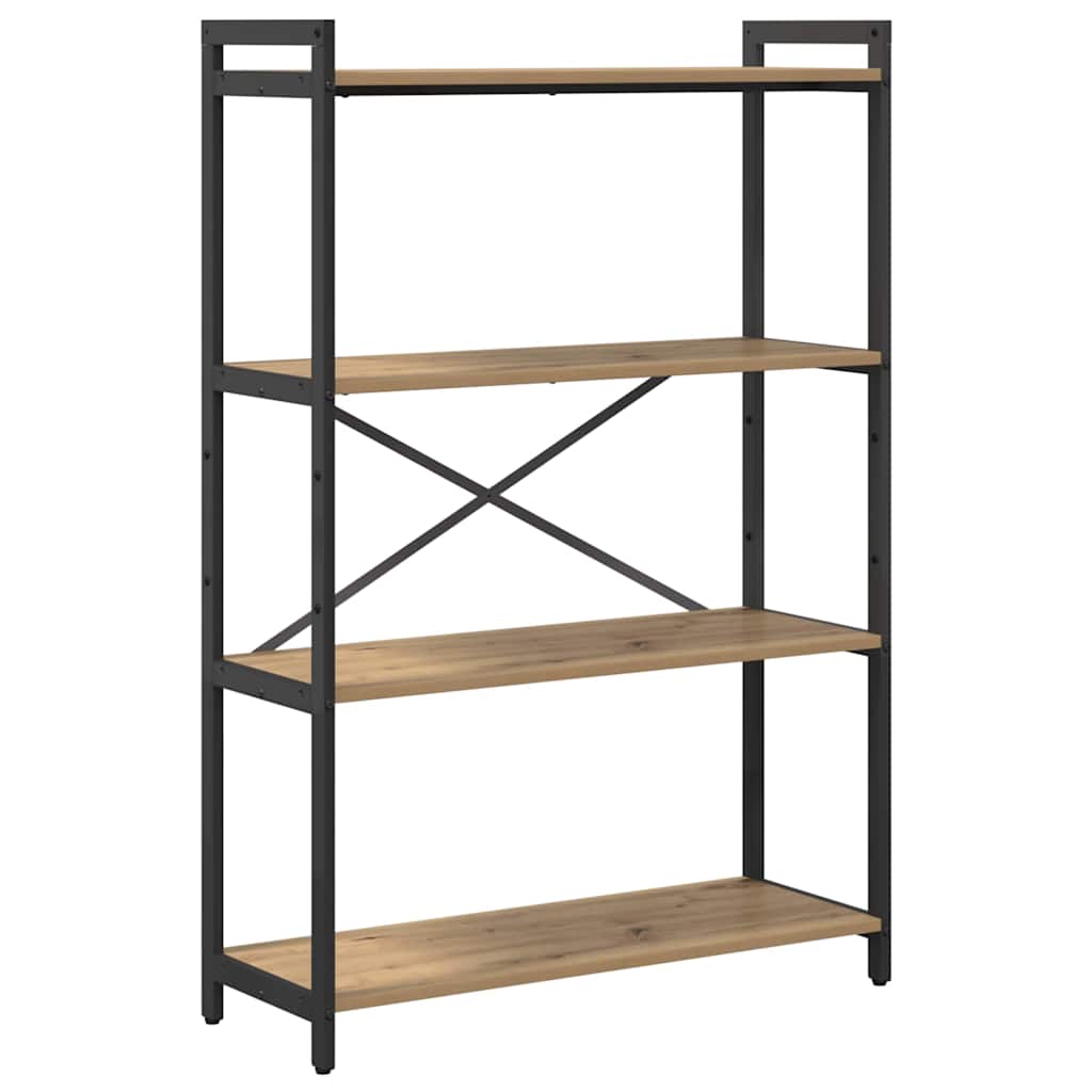 Bücherregal Artisan-Eiche 80 x 30 x 120 cm Holzwerkstoff