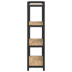Bücherregal Artisan-Eiche 80 x 30 x 120 cm Holzwerkstoff