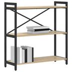 Bücherregal Sonoma-Eiche 80 x 30 x 85 cm Holzwerkstoff