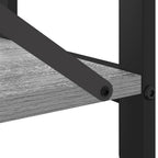 Bücherregal Grau Sonoma 80 x 30 x 85 cm Holzwerkstoff