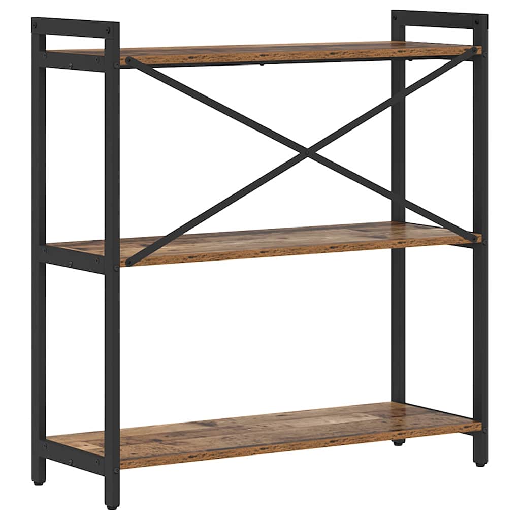 Bücherregal Altholz 80 x 30 x 85 cm Holzwerkstoff